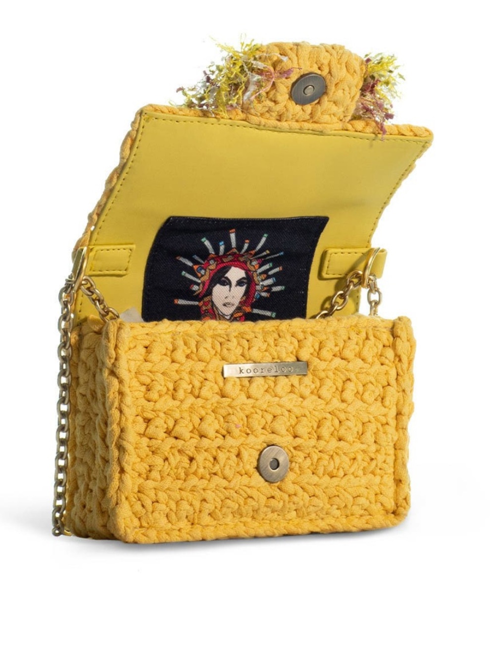 Kooreloo yellow Ibiza Mini Bag - Picture 2 of 11